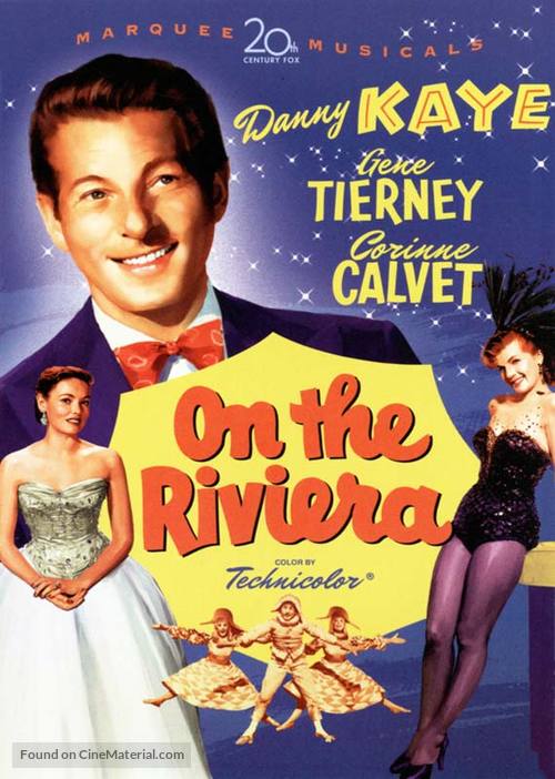 On the Riviera - DVD movie cover