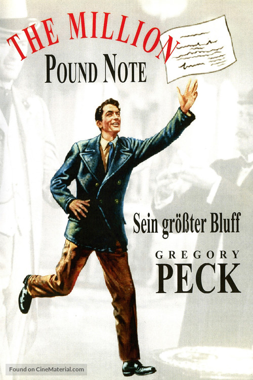 The Million Pound Note - German Movie Poster