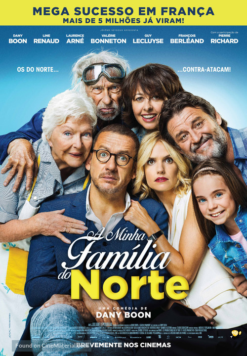 La ch&#039;tite famille - Portuguese Movie Poster
