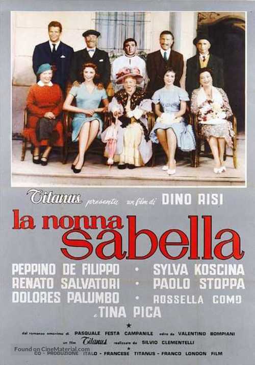 La nonna Sabella - Italian Movie Poster