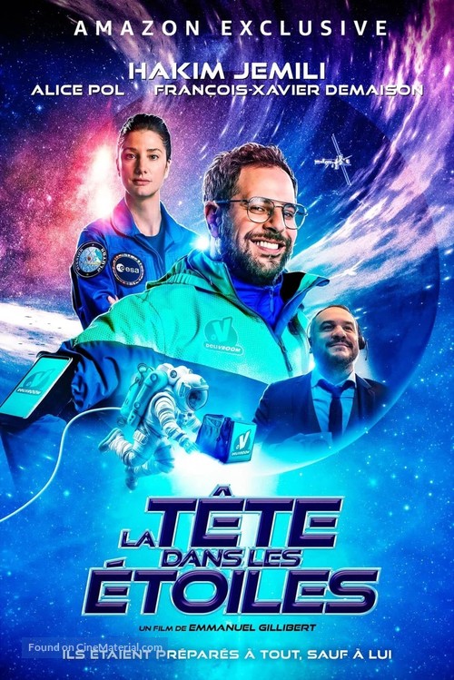 La T&ecirc;te dans les &Eacute;toiles - French Movie Poster