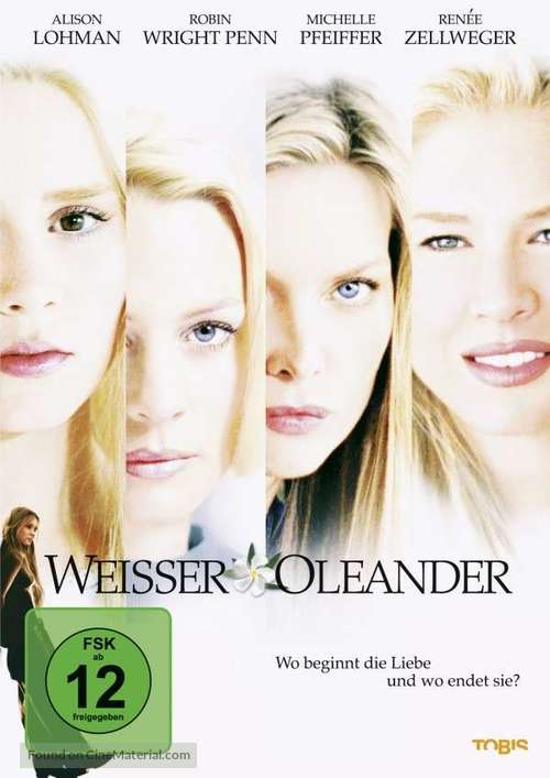 White Oleander - German DVD movie cover