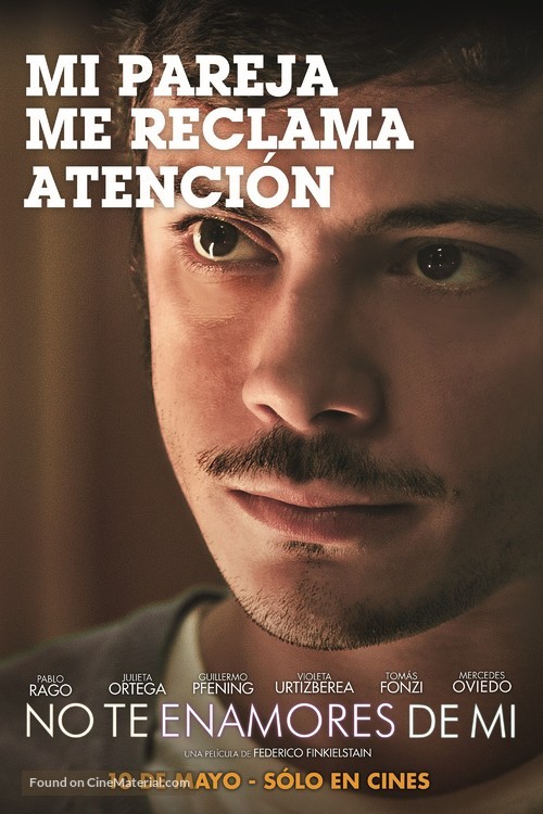 No te enamores de m&iacute; - Argentinian Movie Poster