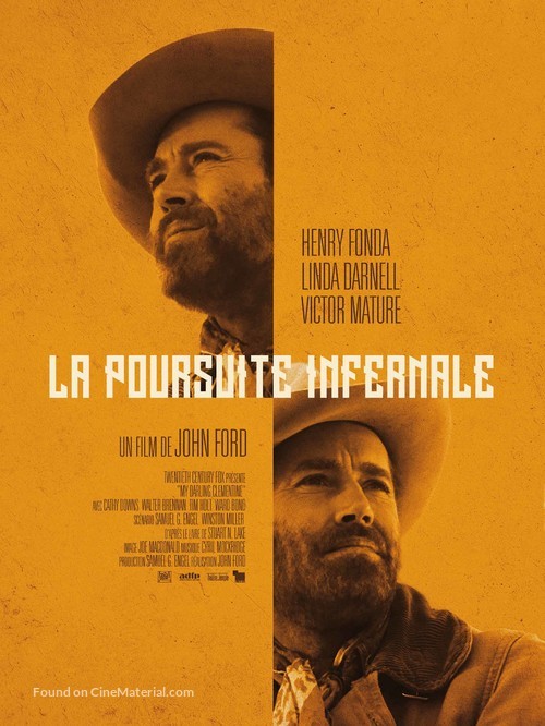My Darling Clementine - French Re-release movie poster