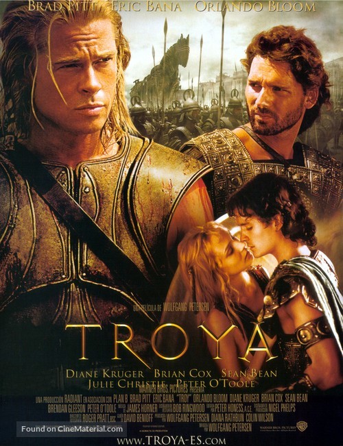 Troy - Spanish Movie Poster