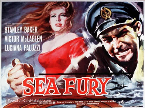 Sea Fury - British Movie Poster