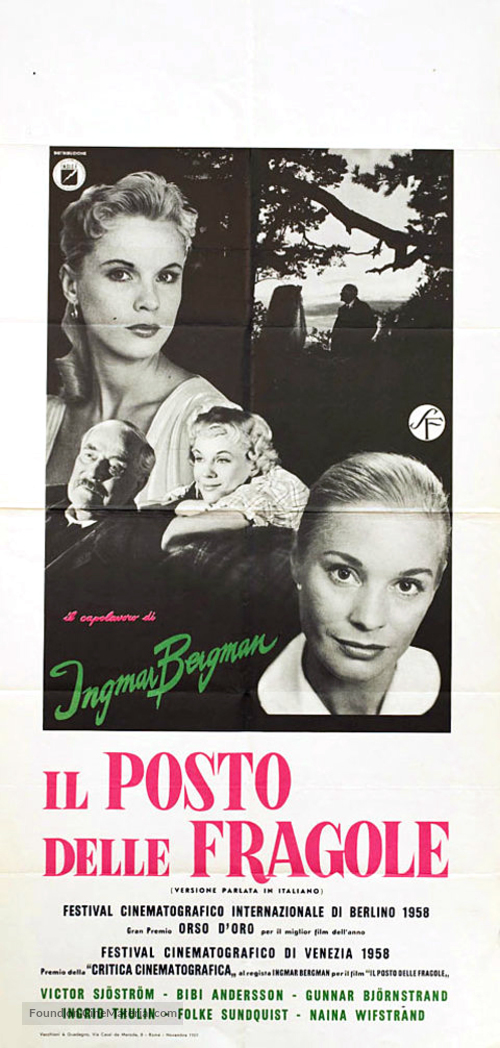 Smultronst&auml;llet - Italian Movie Poster