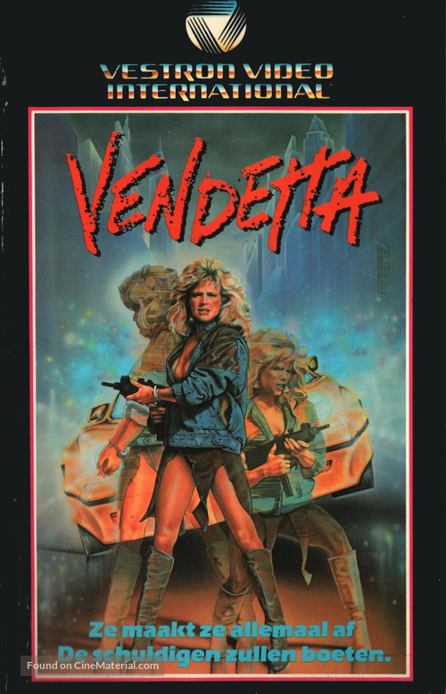 Vendetta - Dutch VHS movie cover