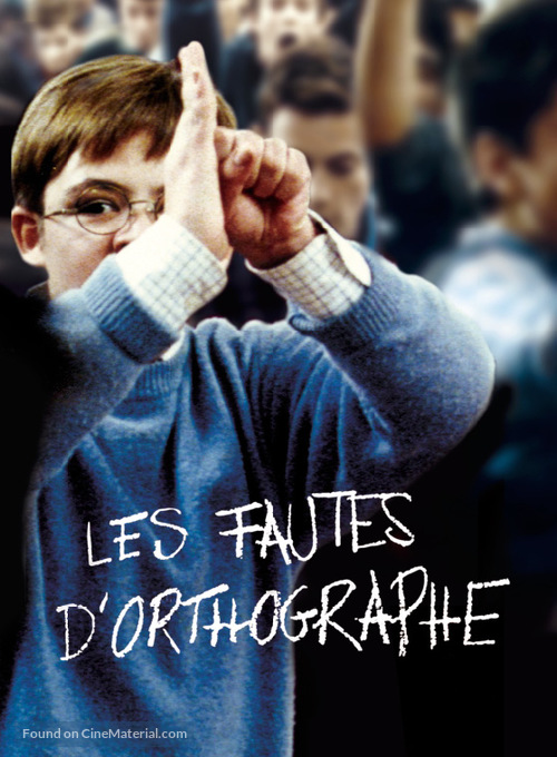 Fautes d&#039;orthographe, Les - French poster