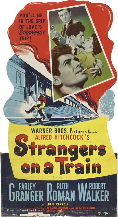 Strangers on a Train - poster