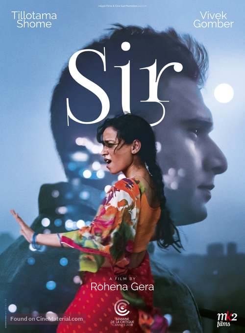 Sir - French Movie Poster