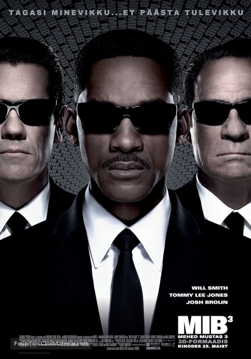 Men in Black 3 - Estonian Movie Poster