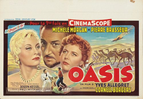 Oasis - Belgian Movie Poster