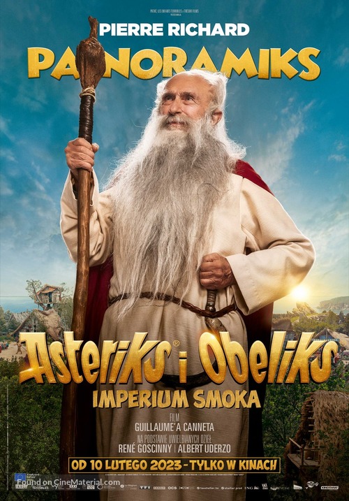 Ast&eacute;rix &amp; Ob&eacute;lix: L'Empire du Milieu - Polish Movie Poster