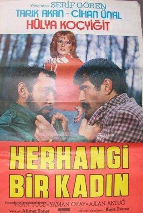 Herhangi bir kadin - Turkish Movie Poster