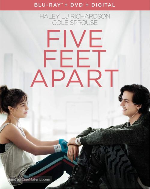 Five Feet Apart - Blu-Ray movie cover