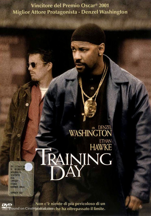 Training Day - Italian DVD movie cover
