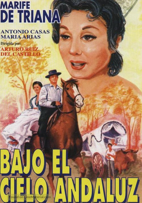 Bajo el cielo andaluz - Spanish Movie Poster