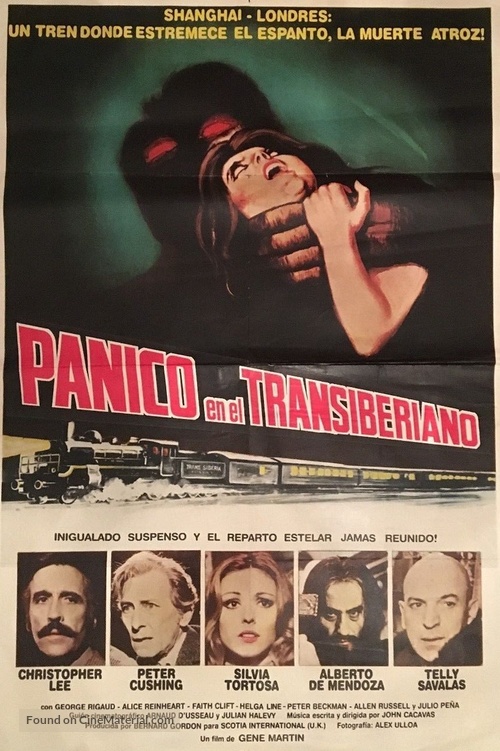 P&aacute;nico en el Transiberiano - Argentinian Movie Poster