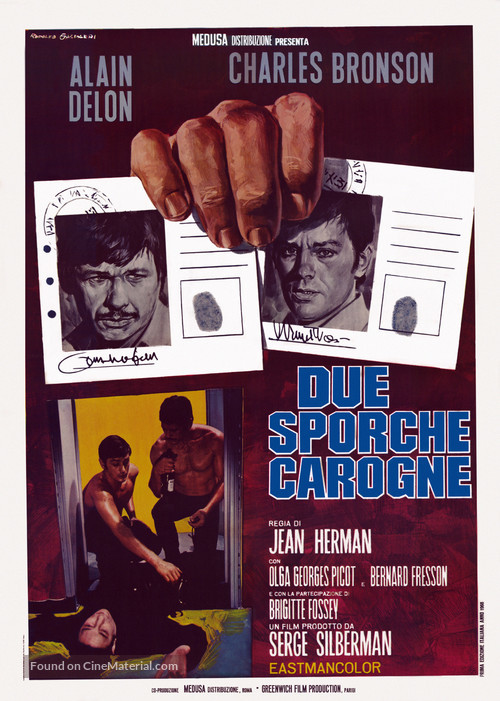 Adieu l&#039;ami - Italian Movie Poster