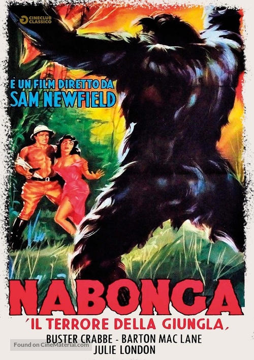 Nabonga - Italian DVD movie cover