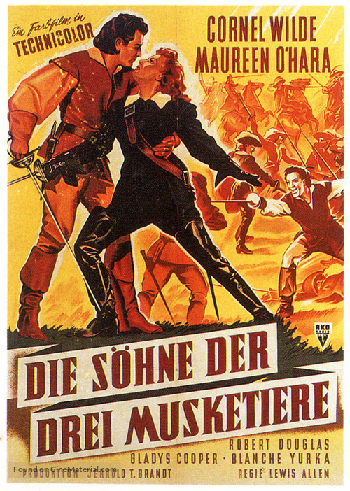 At Sword&#039;s Point - German Movie Poster
