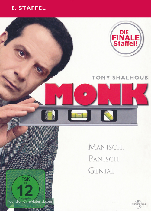 &quot;Monk&quot; - German DVD movie cover