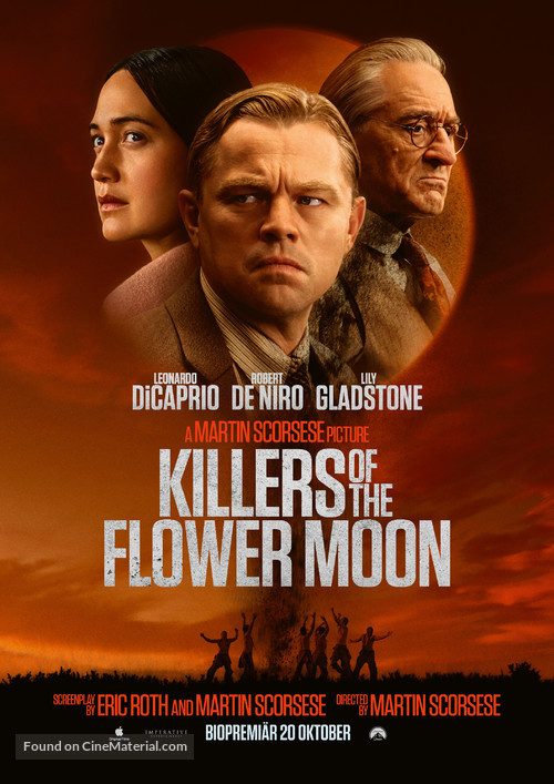 Killers of the Flower Moon - Swedish Movie Poster