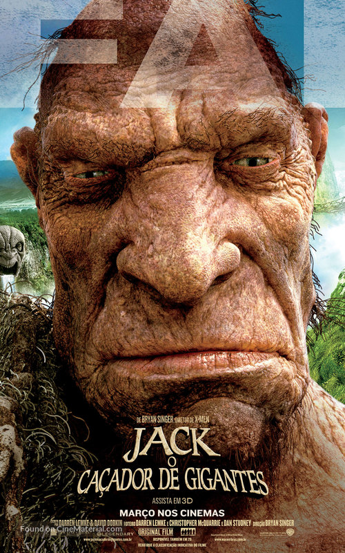 Jack the Giant Slayer - Brazilian Movie Poster