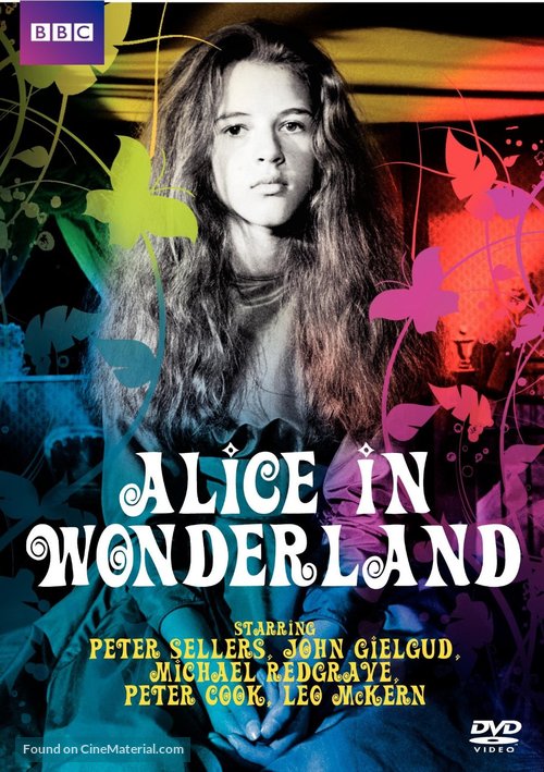 Alice in Wonderland - DVD movie cover