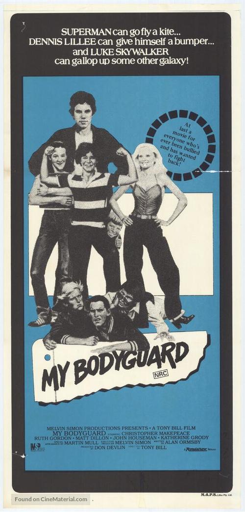 My Bodyguard - Australian Movie Poster