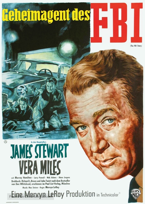 The FBI Story - German Movie Poster