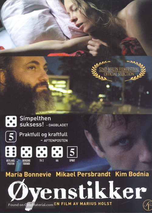 &Oslash;yenstikker - Norwegian DVD movie cover