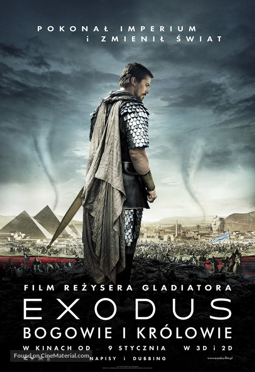 Exodus: Gods and Kings - Polish Movie Poster