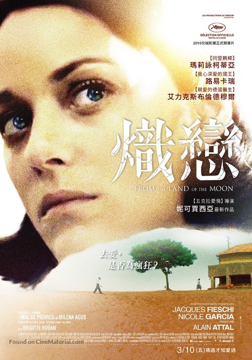 Mal de pierres - Taiwanese Movie Poster