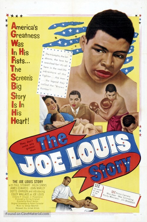 The Joe Louis Story - Movie Poster