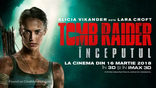 Tomb Raider - Romanian Movie Poster