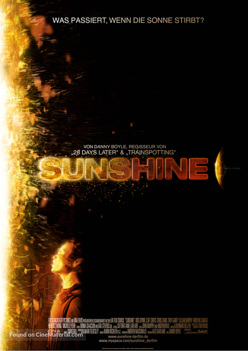 Sunshine - German Movie Poster