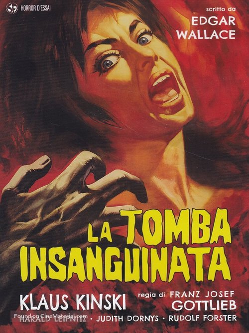 Die Gruft mit dem R&auml;tselschlo&szlig; - Italian DVD movie cover