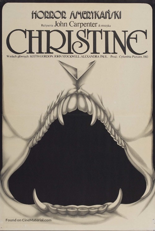 Christine - Polish Movie Poster