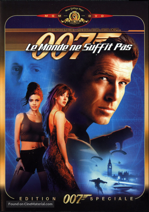 The World Is Not Enough - French DVD movie cover