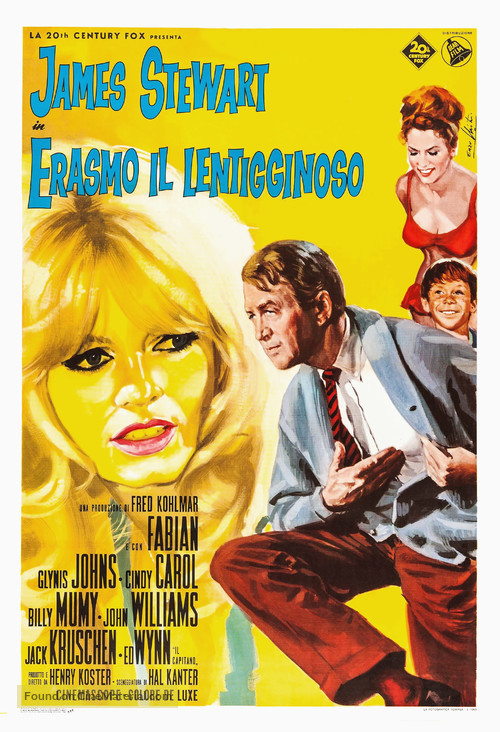 Dear Brigitte - Italian Movie Poster