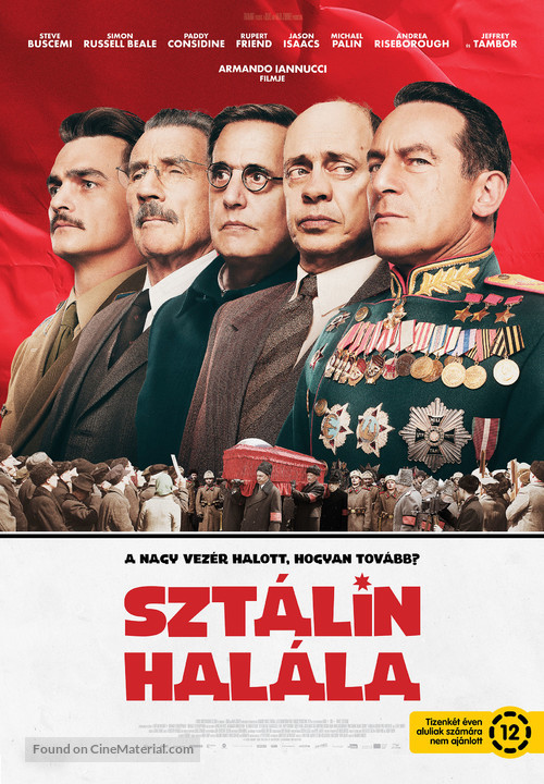 The Death of Stalin - Hungarian Movie Poster