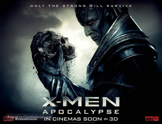 X-Men: Apocalypse - British Movie Poster