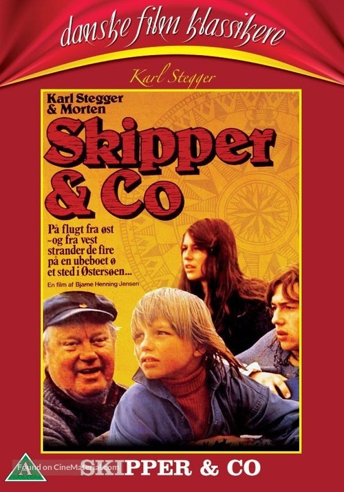 Skipper &amp; Co. - Danish DVD movie cover