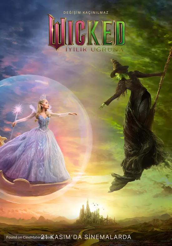 Wicked: For Good - Turkish Movie Poster