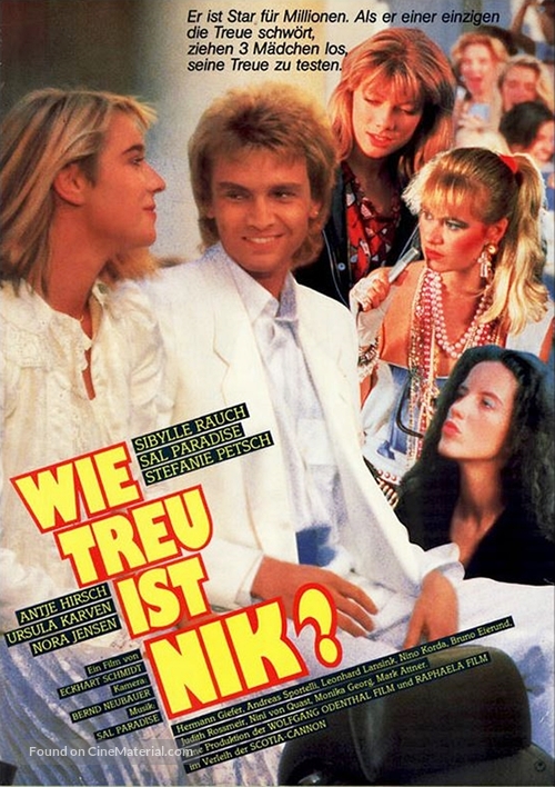 Wie treu ist Nik? - German Movie Poster