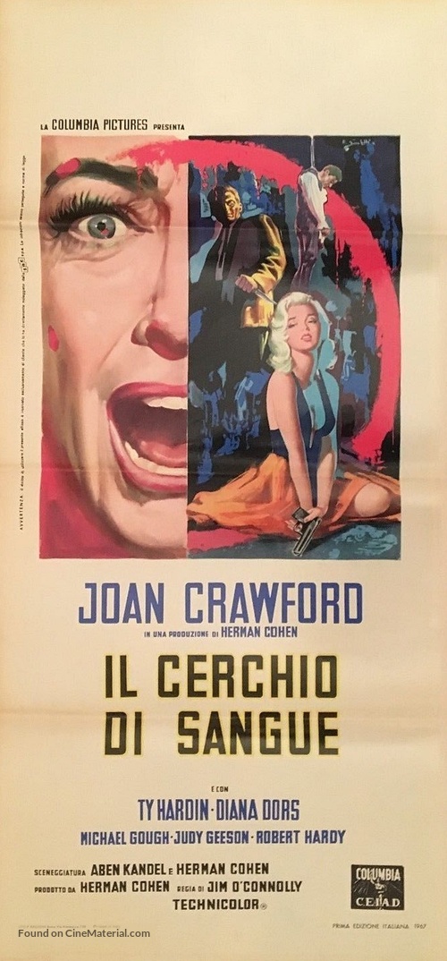 Berserk! - Italian Movie Poster