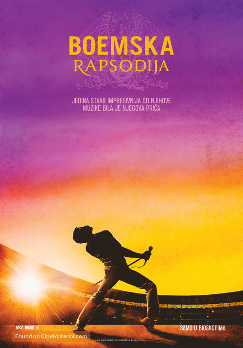 Bohemian Rhapsody - Serbian Movie Poster