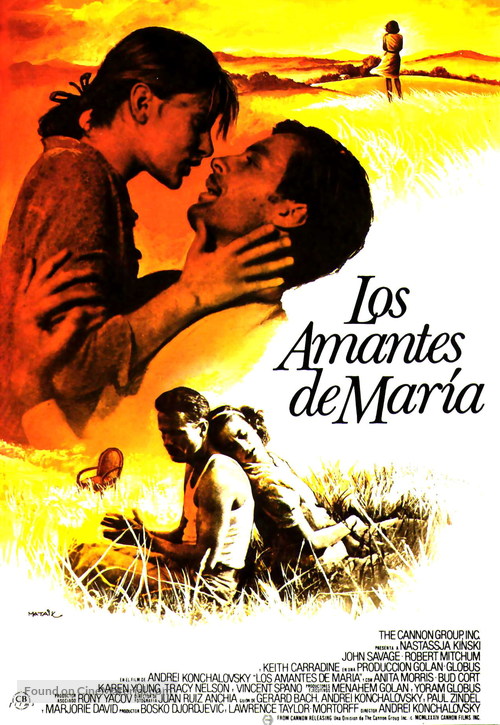 Maria&#039;s Lovers - Spanish Movie Poster